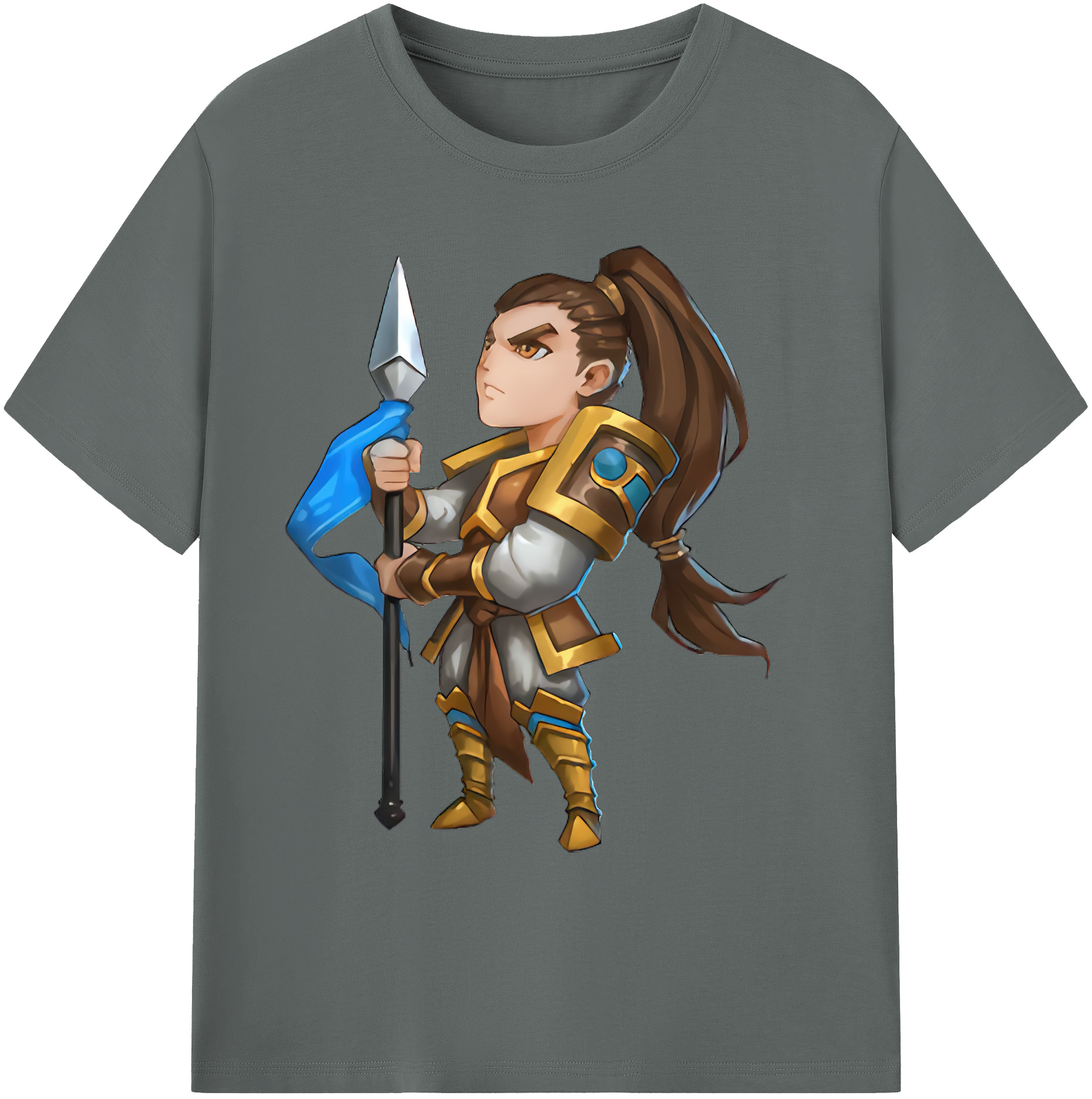 リーグ・オブ・レジェンド League of Legends LOL 綿100％ メンズ半袖Tシャツ｜肌触りやわらか＆通気性